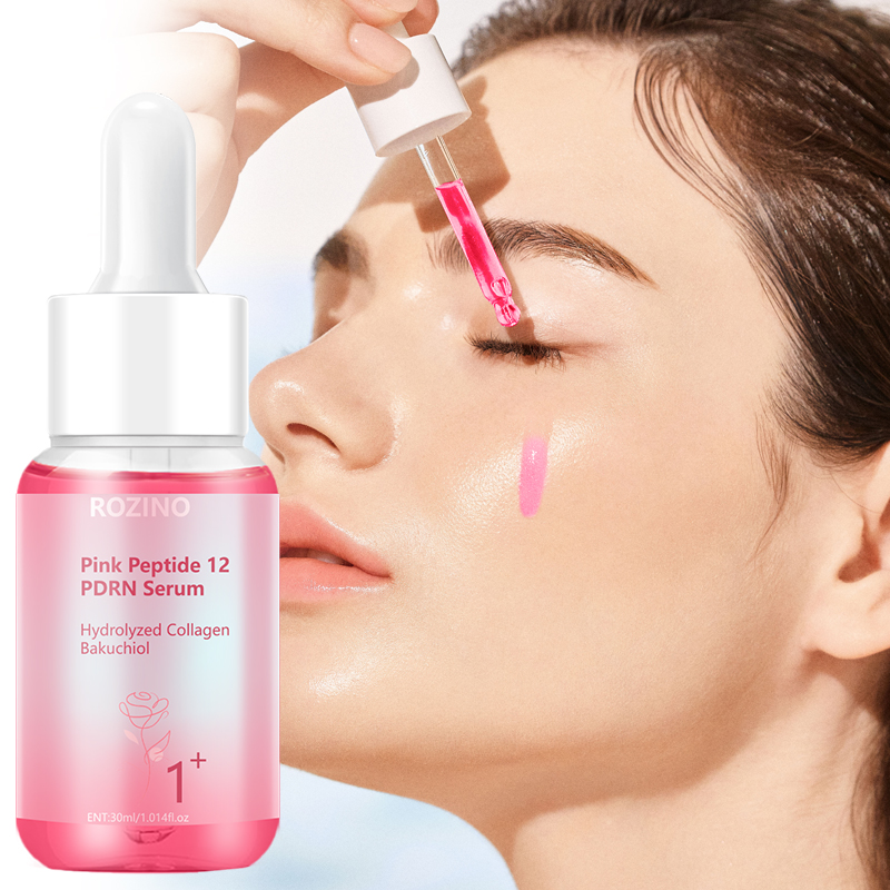 Skincare Ingredients - ROZINO Pink Peptide 12 PDRN Serum