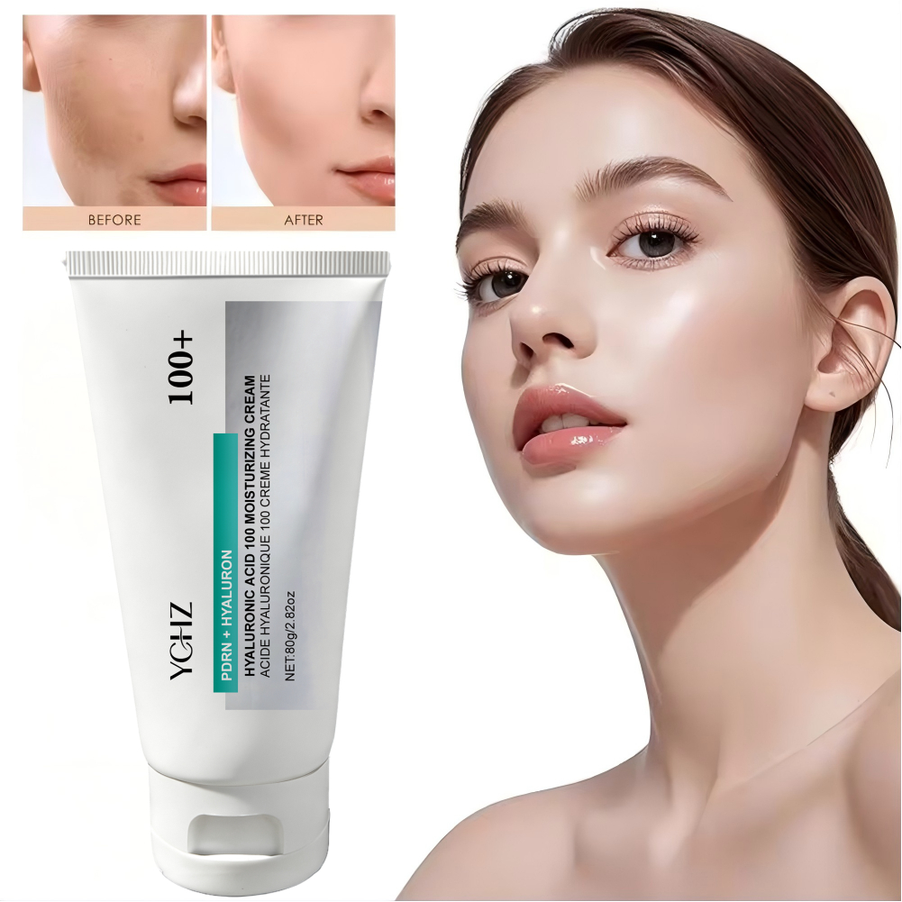 Skincare Korea - Hyaluronic Acid 100% Moisturizing Cream, Lightweight,