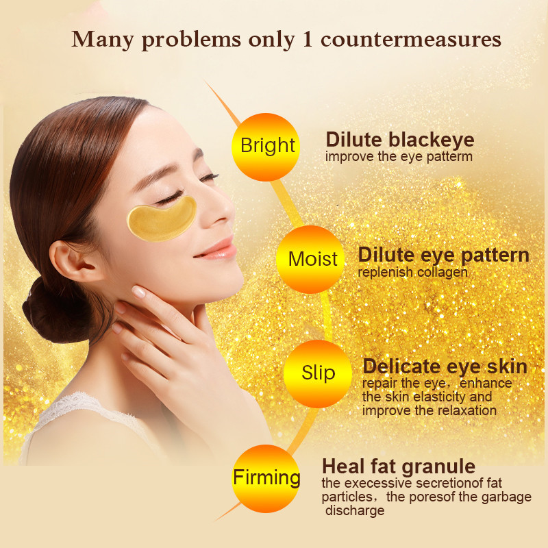 10/20pcs Golden Crystal Collag - Skincare Finally Found You review and price
