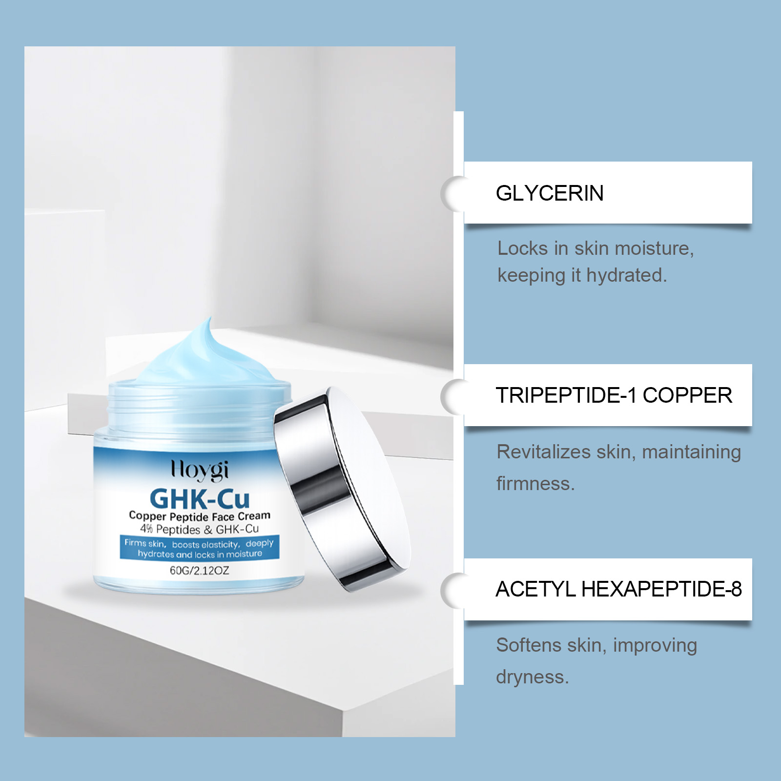 GHK-Cu Copper Peptide Skincare - Skincare Glowing review and price
