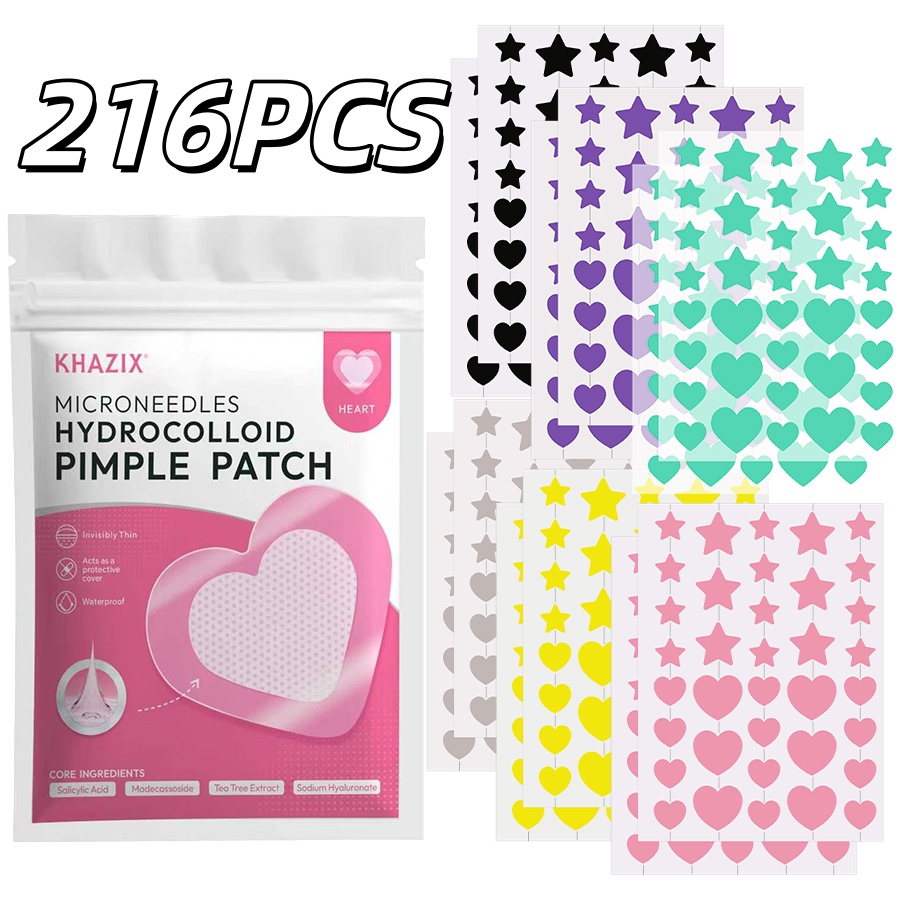 216PCS 6-color Star-shaped Acn - Tea Tree Spot Treatment review and price