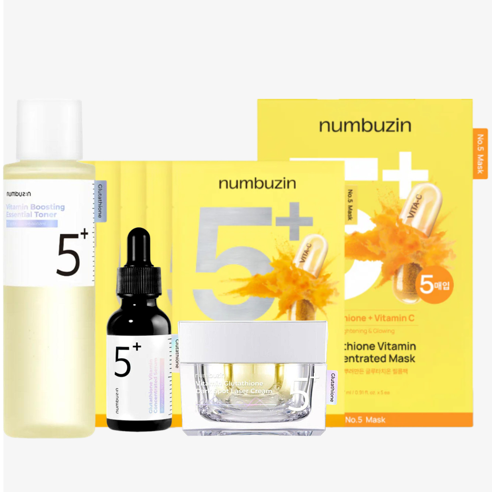 Numbuzin No.5+ Glutathione Vit - Ferulic Acid Serum review and price
