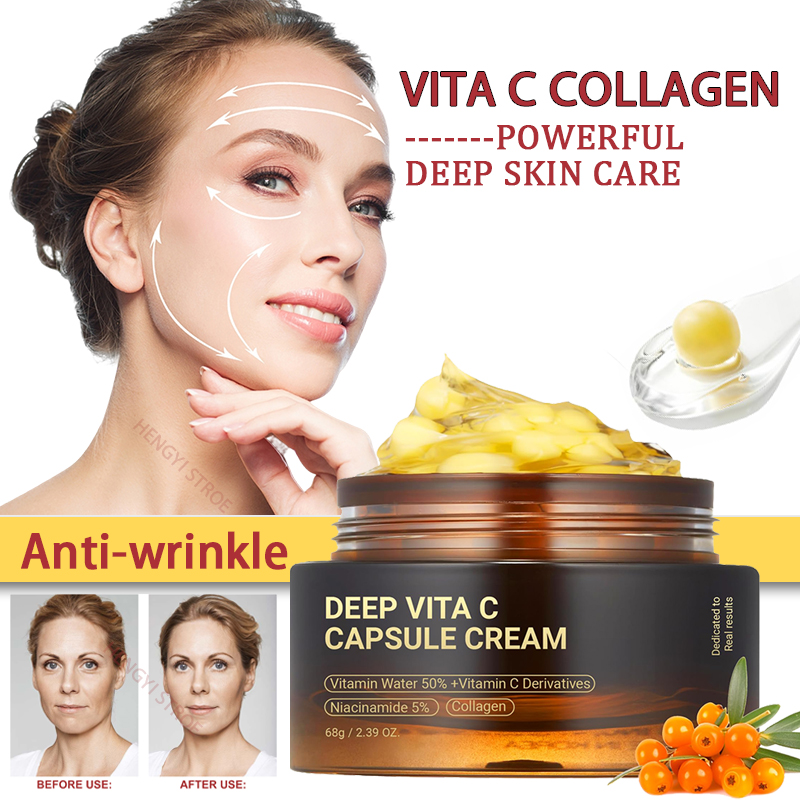 Anti Wrinkle Vita C Capsule Cr - Skincare Korea review and price